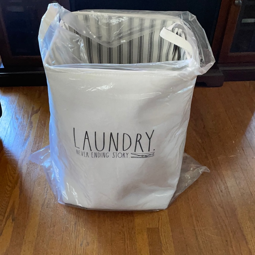 Rae Dunn Laundry Hamper